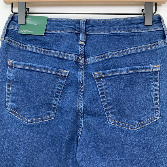 Wild Fable High Rise Skinny Jeans Size 2 / 26 Stretch Denim Size Medium Wash - Picture 4 of 10